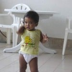 child using mobile phone