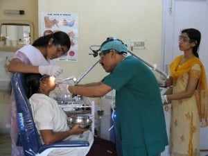 laser surgery in the clinic