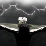 on the cross